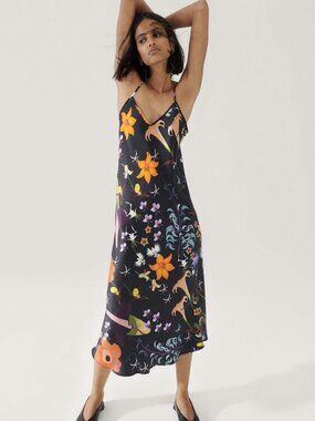 Silk Laundry 90's Slip Dress